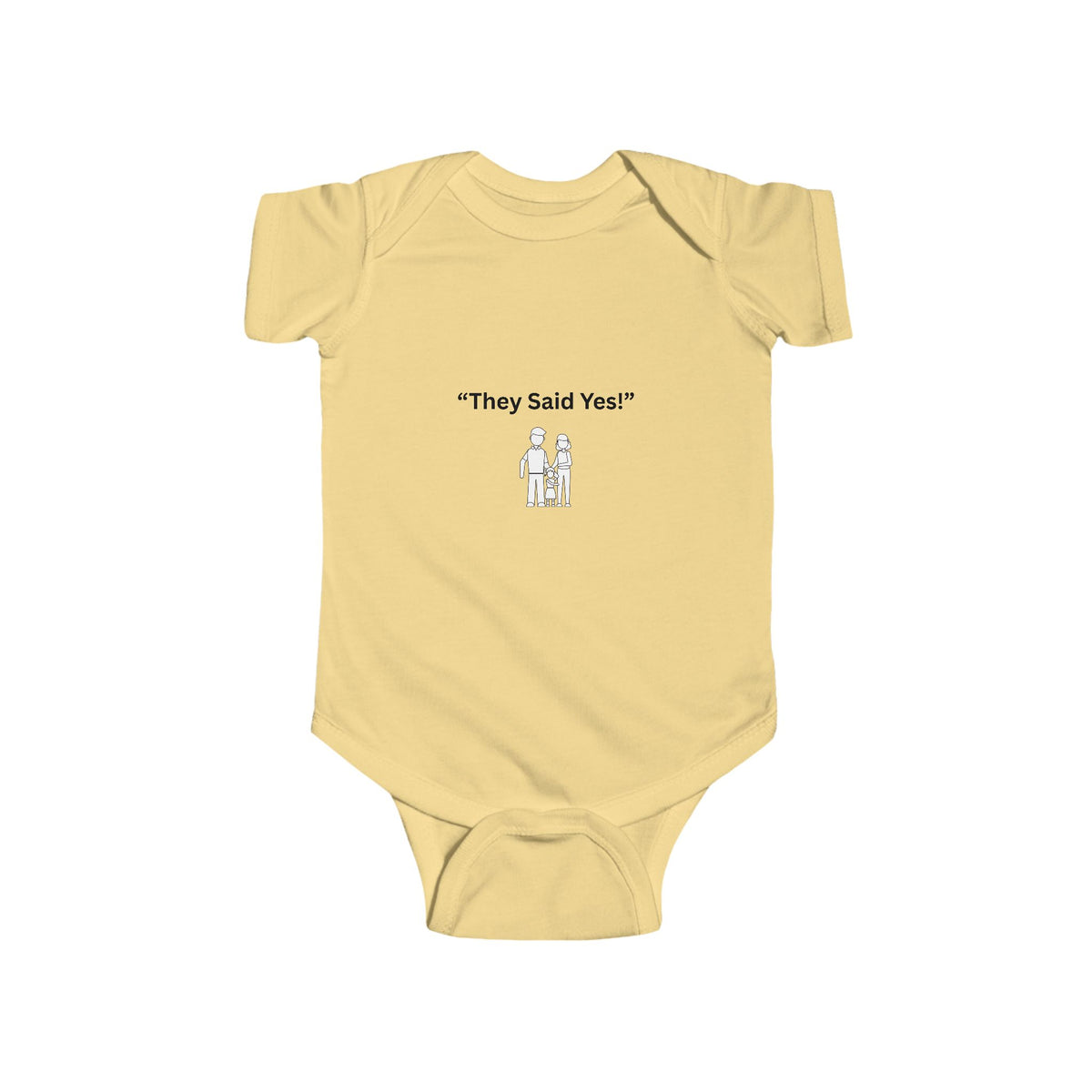 "They Said Yes" Infant Bodysuit