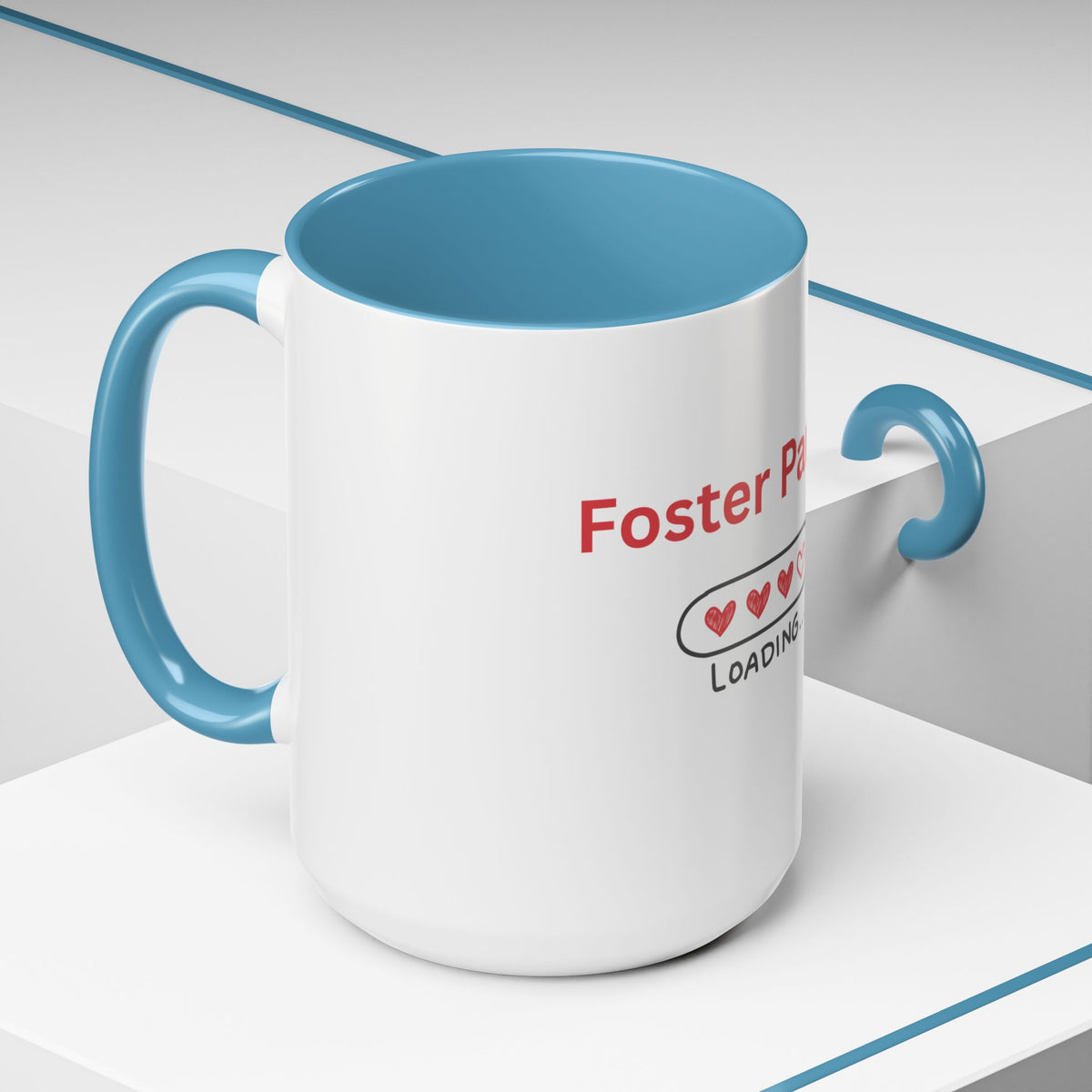 Foster Parent Loading Accent Coffee Mug (11, 15oz)