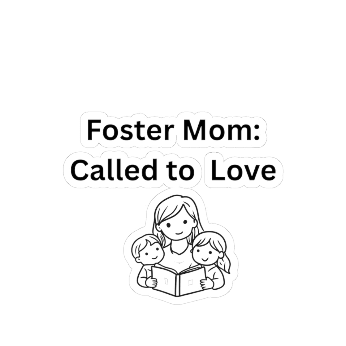 called to Love Kiss-Cut Stickers