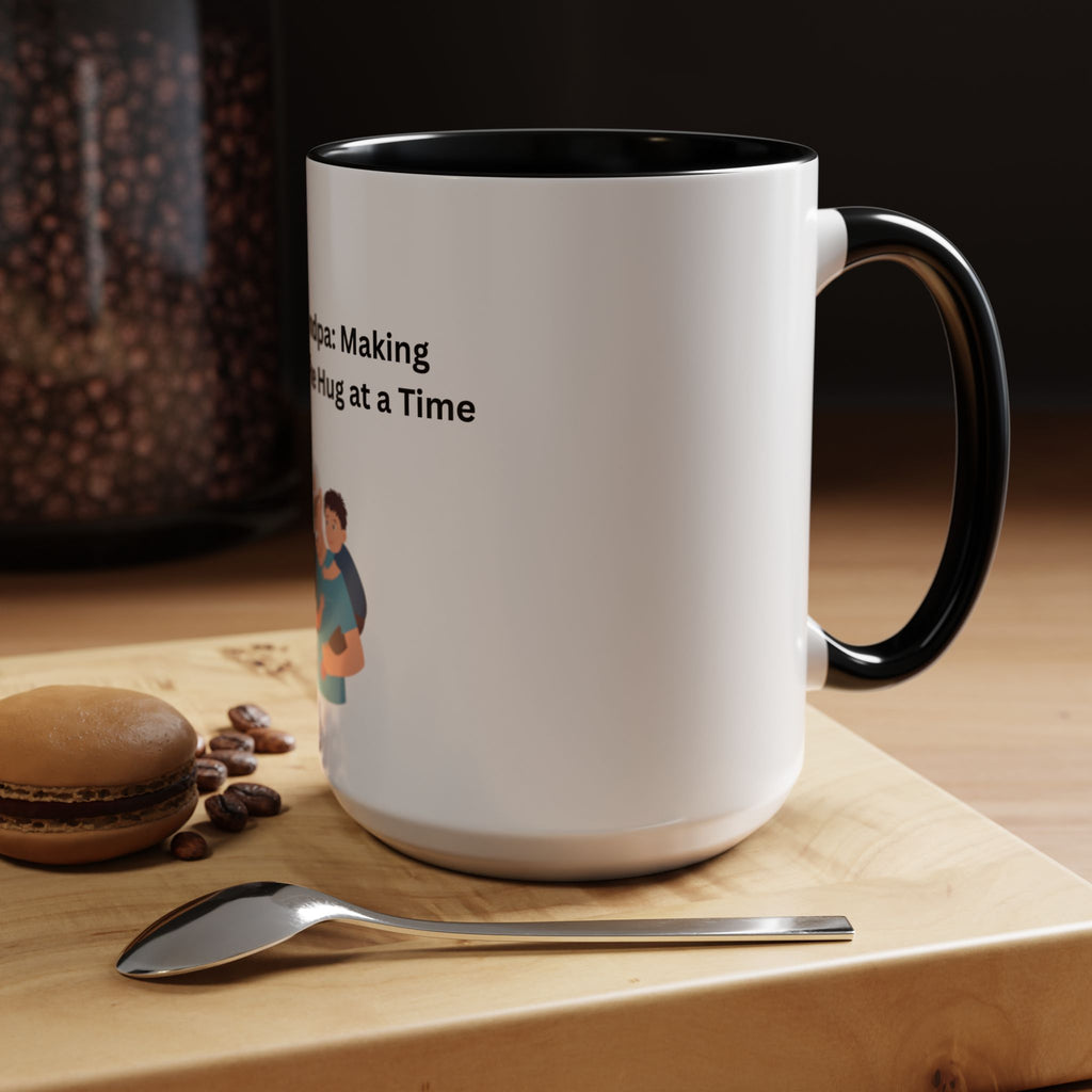 Bonus Grandpa Coffee Mug – Foster Grandparent Gift, Foster Care Family Mug (11oz, 15oz)