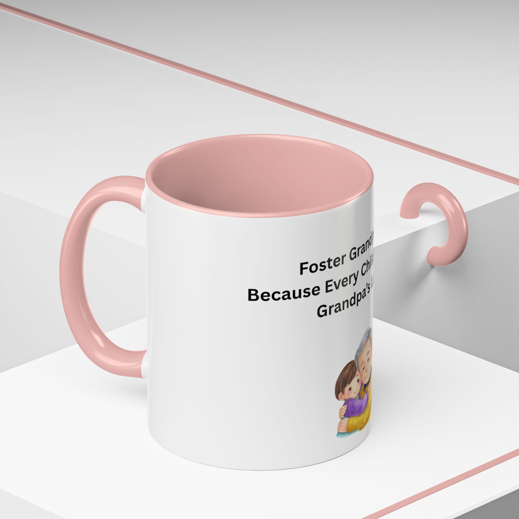 Grandpa Coffee Mug – Foster Grandparent Gift, Foster Care Family Mug (11oz, 15oz)