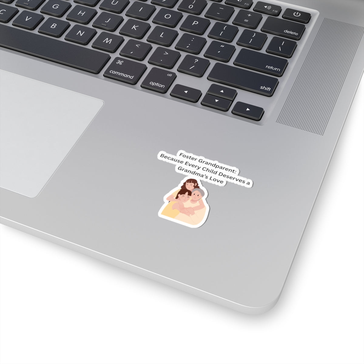 Foster Grandma2 Kiss-Cut Stickers