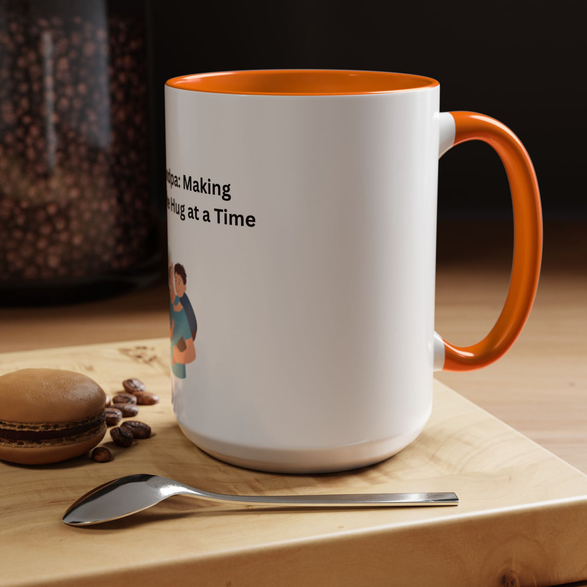 Bonus Grandpa Coffee Mug – Foster Grandparent Gift, Foster Care Family Mug (11oz, 15oz)