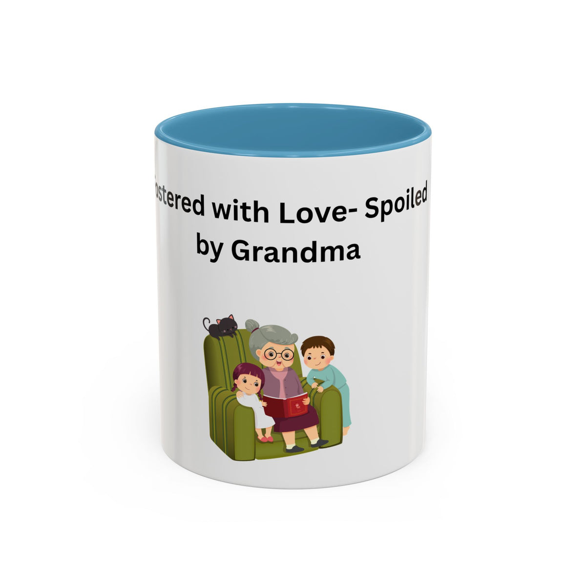 Fostered by Love Grandma Coffee Mug – Foster Grandma Gift, Foster Care Family Mug (11oz, 15oz)