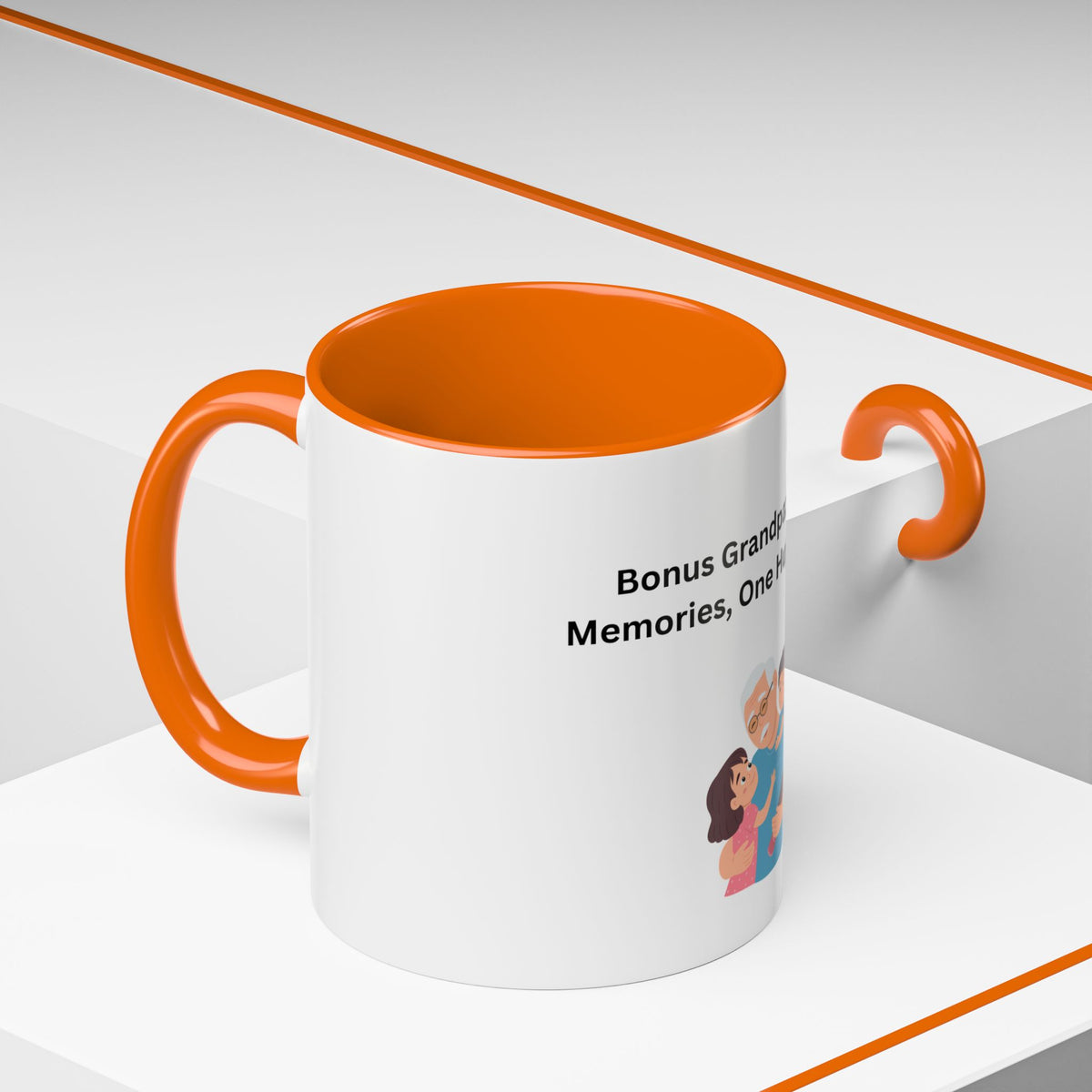 Bonus Grandpa Coffee Mug – Foster Grandparent Gift, Foster Care Family Mug (11oz, 15oz)