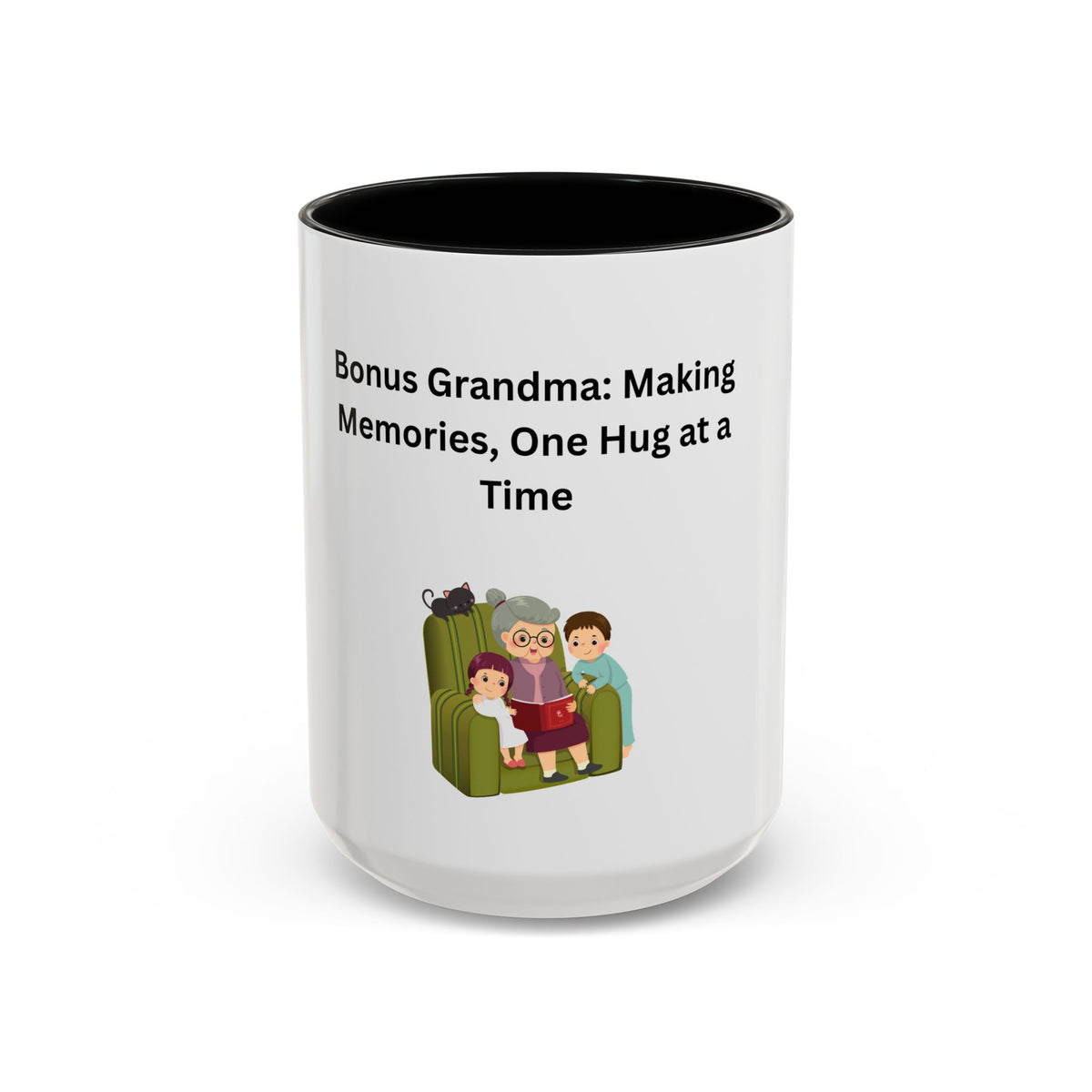 Bonus Grandma Coffee Mug – Foster Grandparent Gift, Foster Care Family Mug (11oz, 15oz)