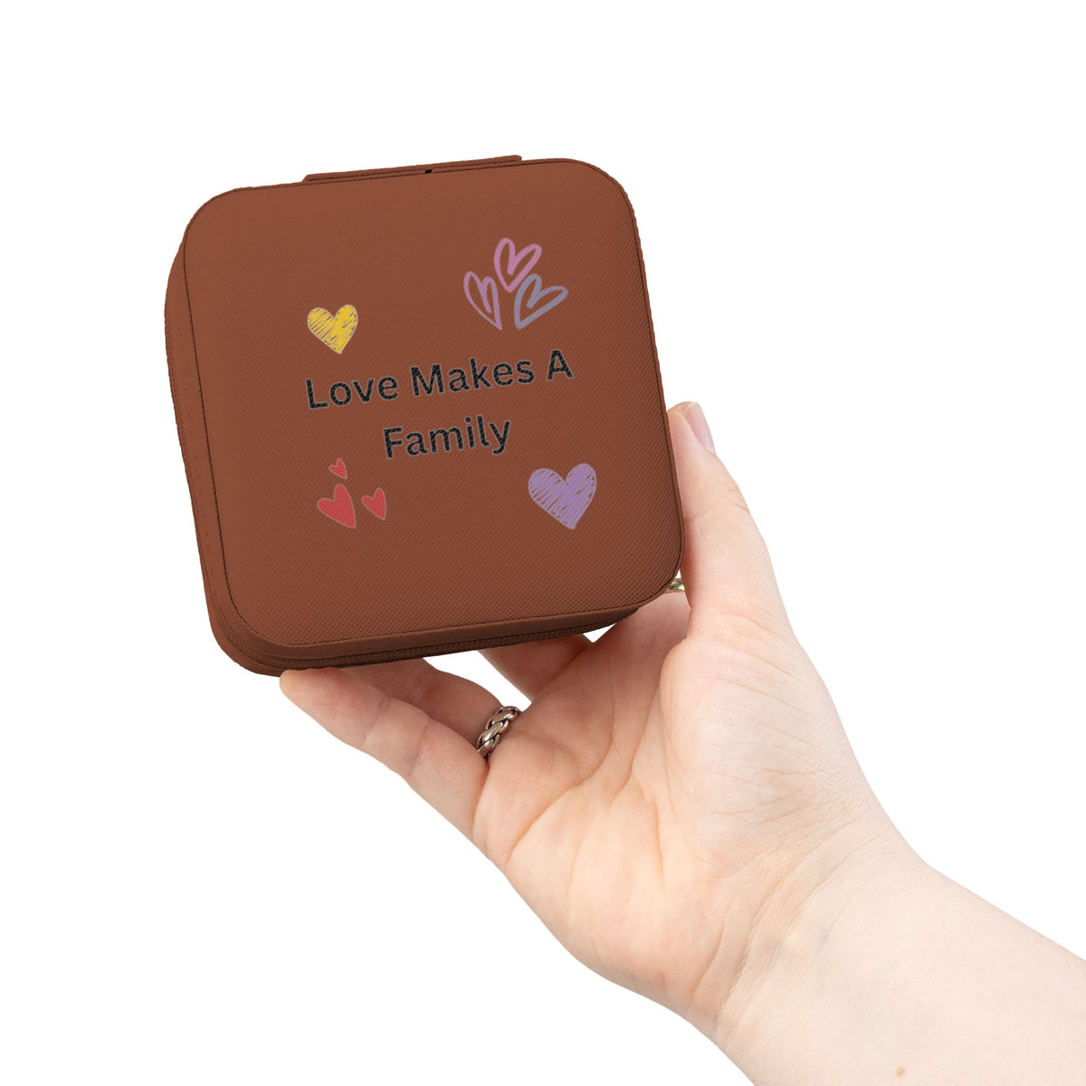 Love Makes  A Family Jewelry Travel Case
