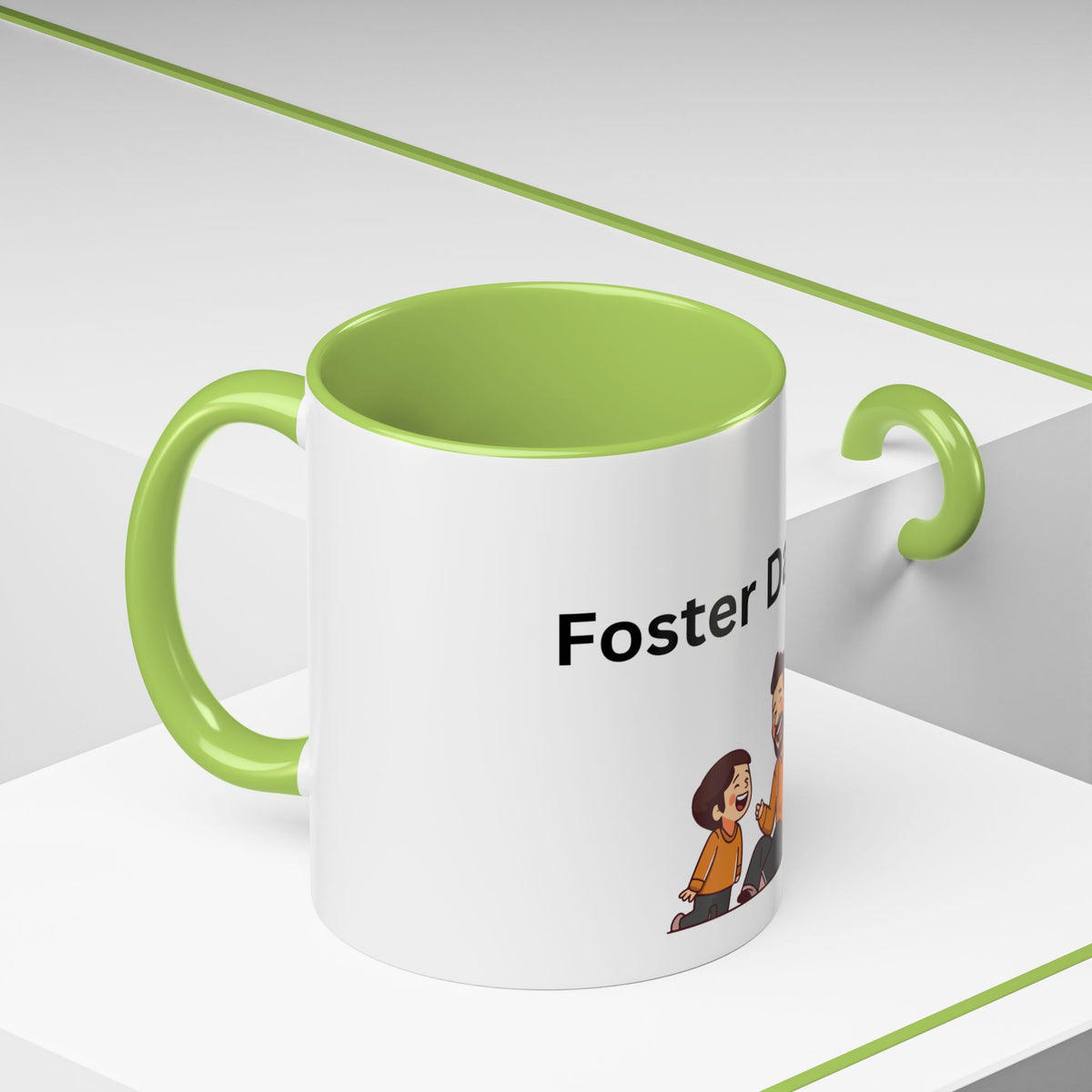 Foster Dad Era Accent Coffee Mug (11, 15oz)