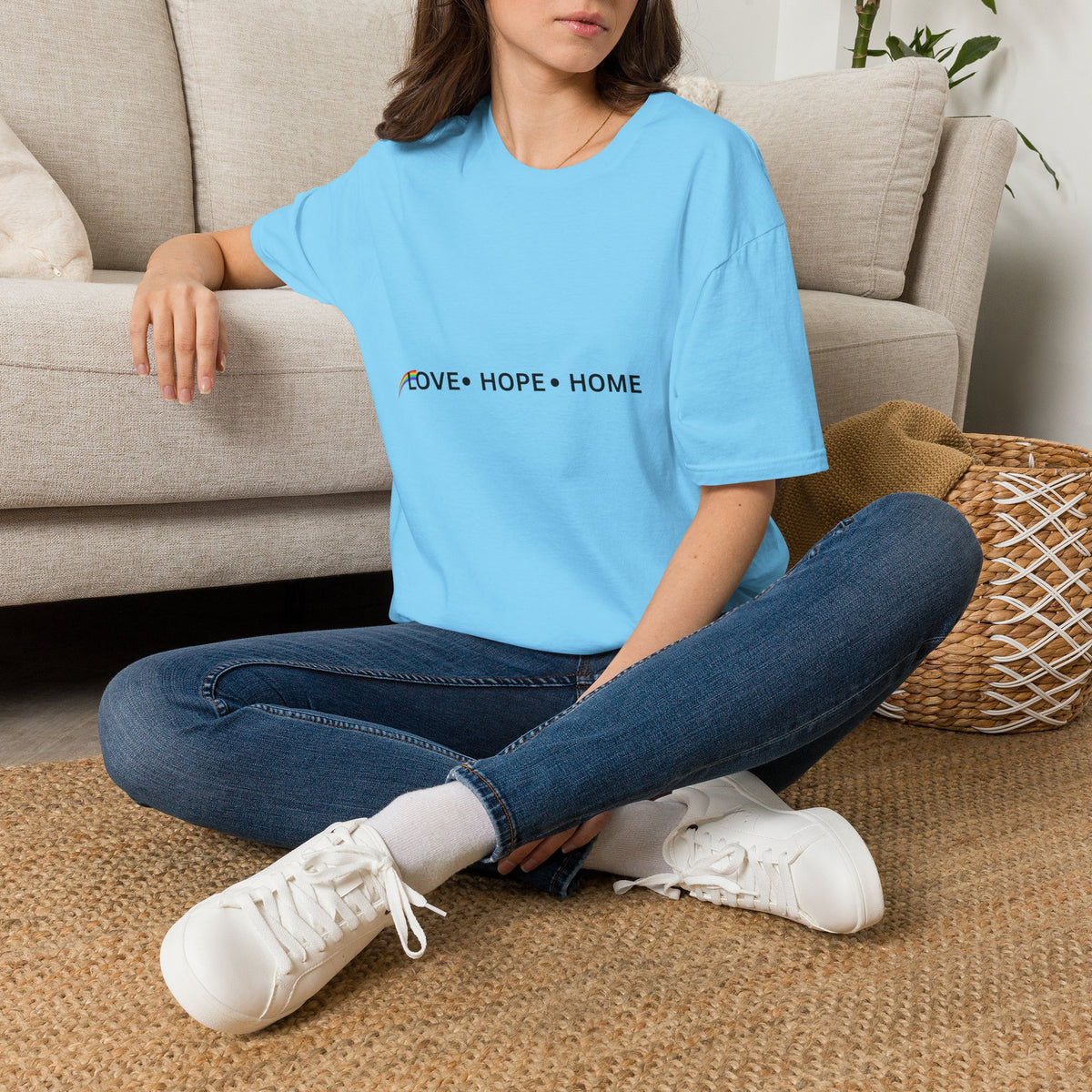 Love-Hope-Home Unisex Softstyle T-Shirt