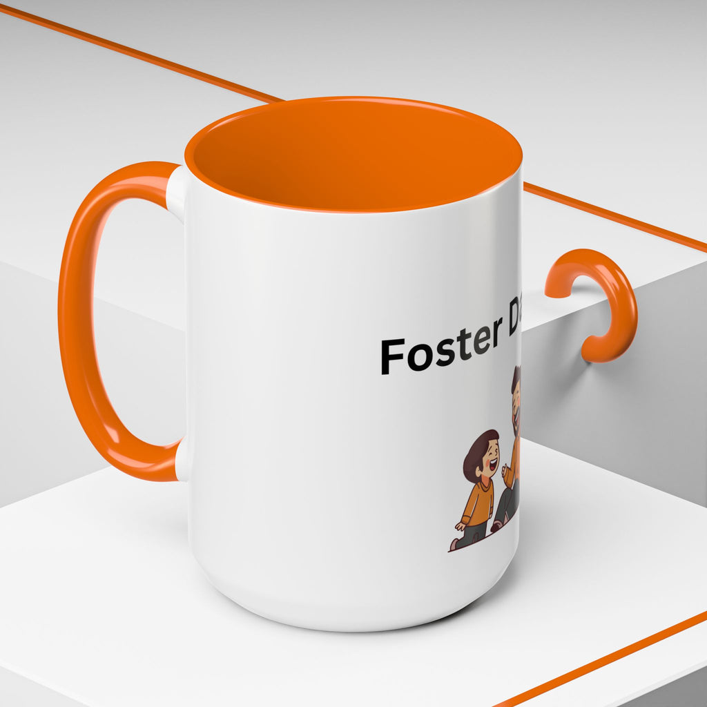 Foster Dad Era Accent Coffee Mug (11, 15oz)