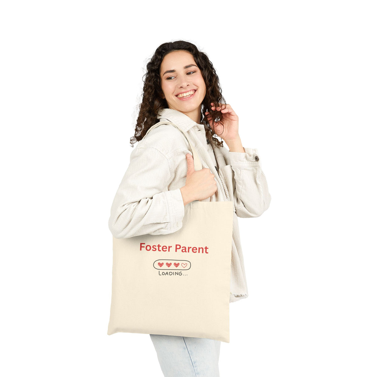 Foster Parent Loading Tote Bag