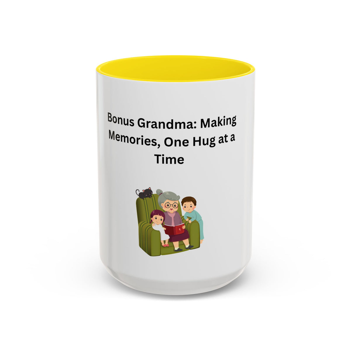 Bonus Grandma Coffee Mug – Foster Grandparent Gift, Foster Care Family Mug (11oz, 15oz)