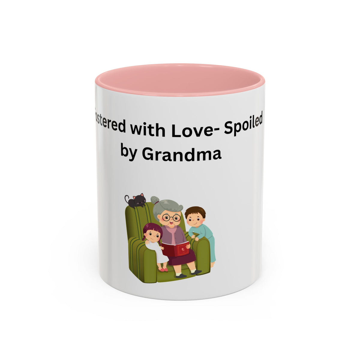 Fostered by Love Grandma Coffee Mug – Foster Grandma Gift, Foster Care Family Mug (11oz, 15oz)