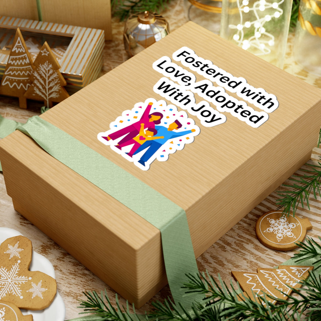 Fostered with Love Kiss-Cut Stickers