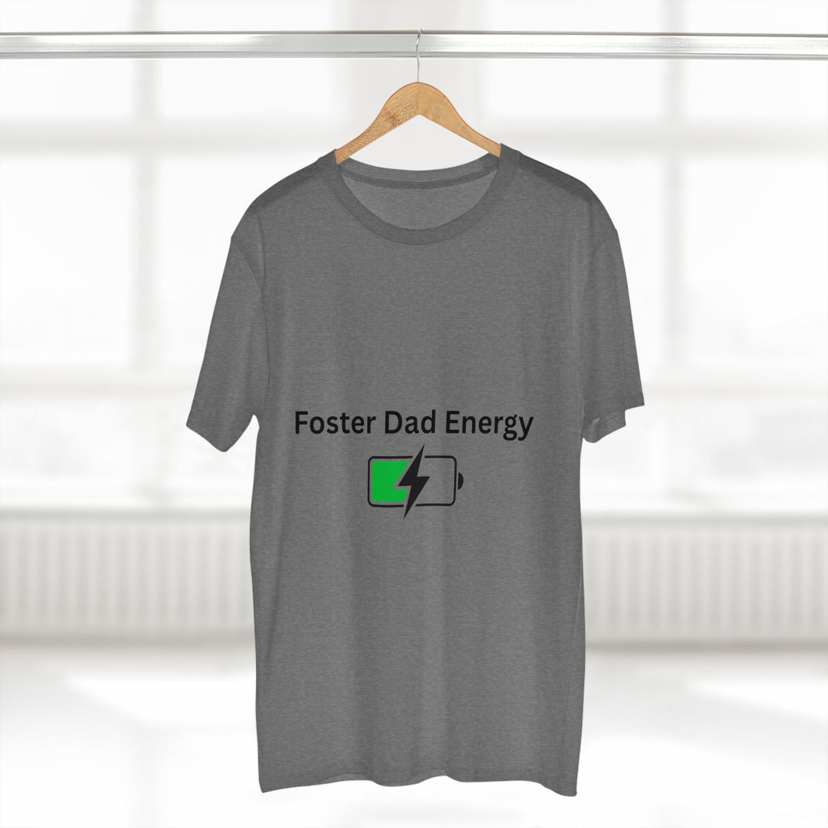 Foster Dad Energy T-Shirt – Funny Foster Dad Gift, Foster Care Awareness Tee
