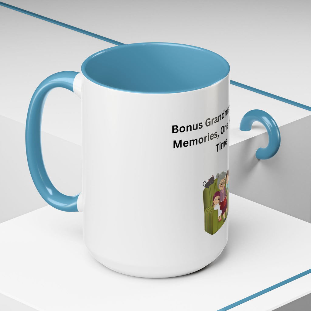 Bonus Grandma Coffee Mug – Foster Grandparent Gift, Foster Care Family Mug (11oz, 15oz)