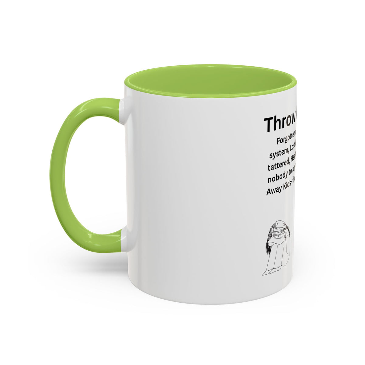 Throw away Kids Coffee Mug (11, 15oz)