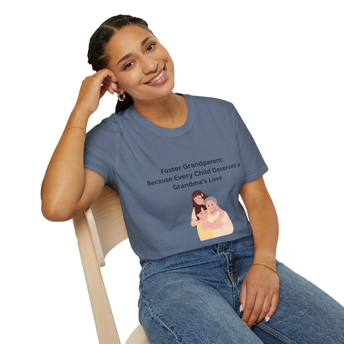Foster Grandma: Unisex Softstyle T-Shirt