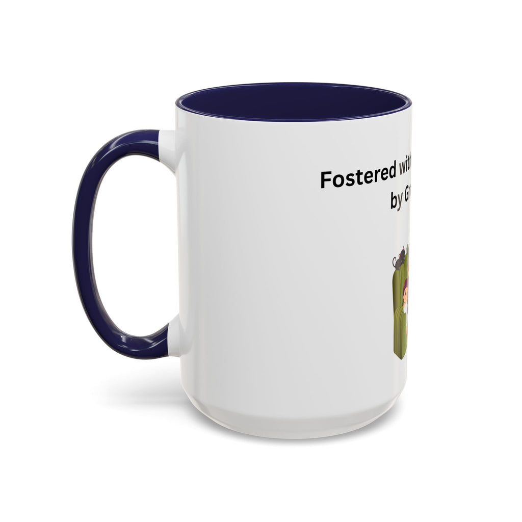 Fostered by Love Grandma Coffee Mug – Foster Grandma Gift, Foster Care Family Mug (11oz, 15oz)