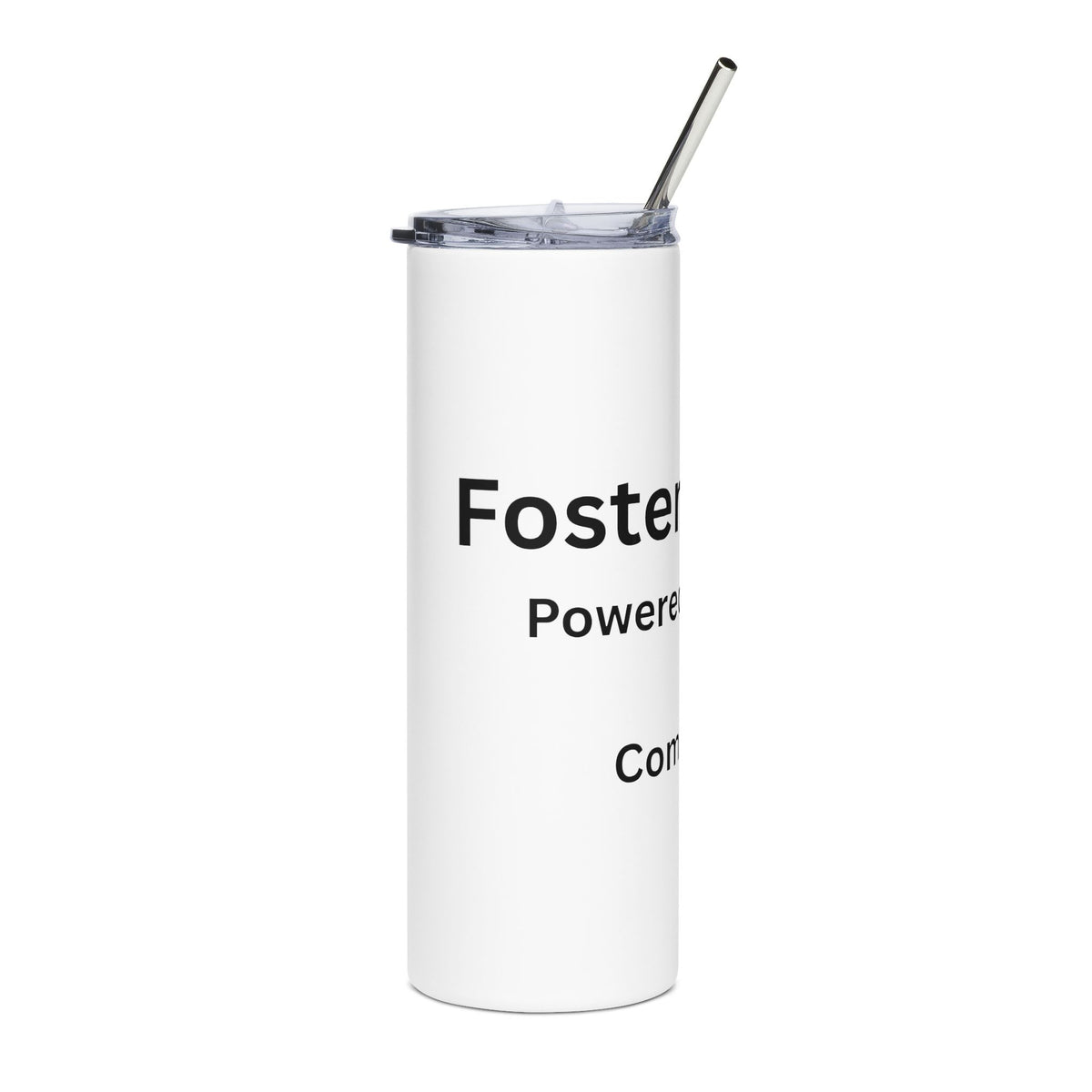Foster Parent Powered Stainless Steel Tumbler, 20oz