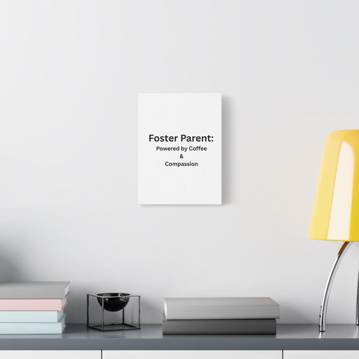 Foster Parents Powered Matte Canvas, Stretched, 1.25"