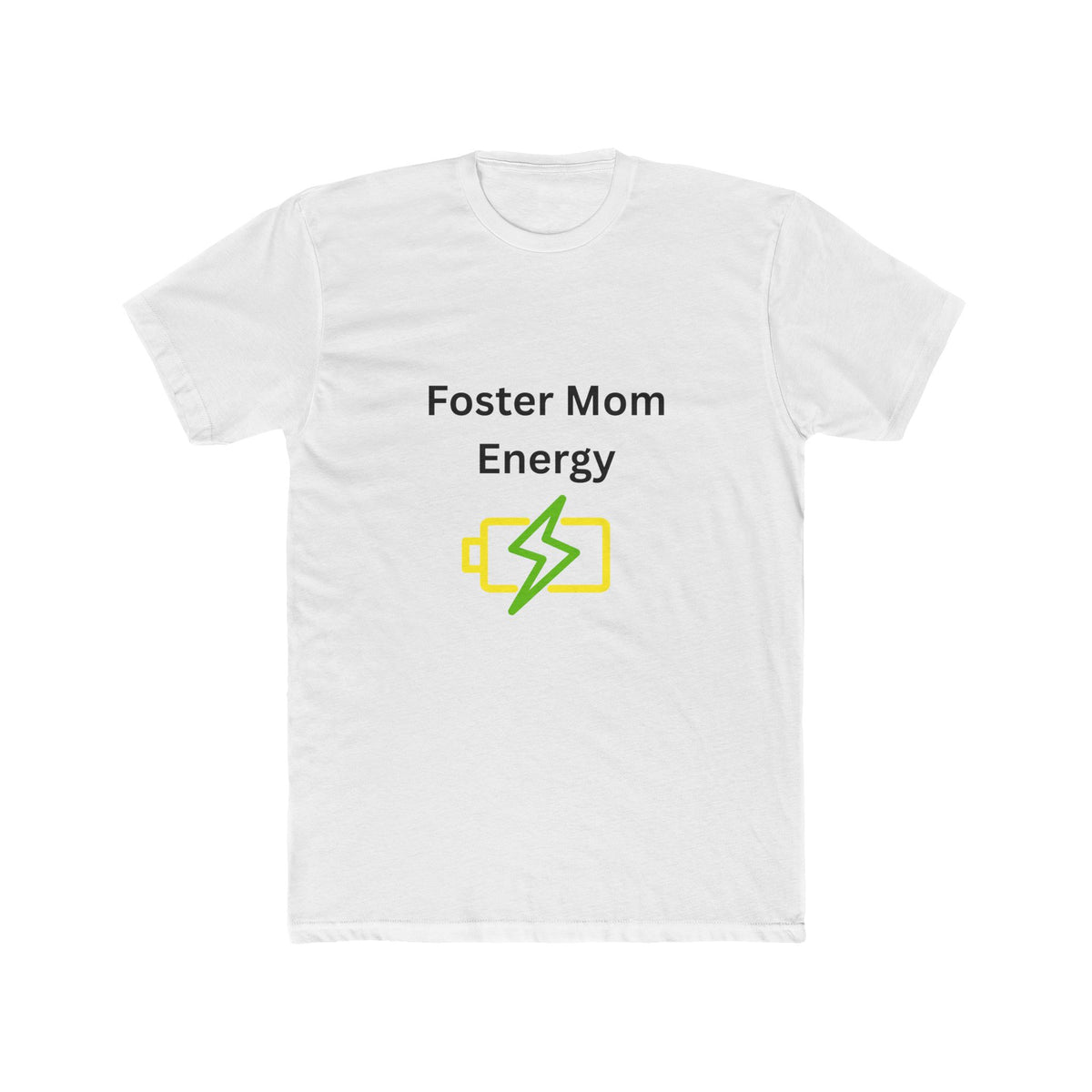 Foster Mom Energy Unisex Cotton Crew Tee