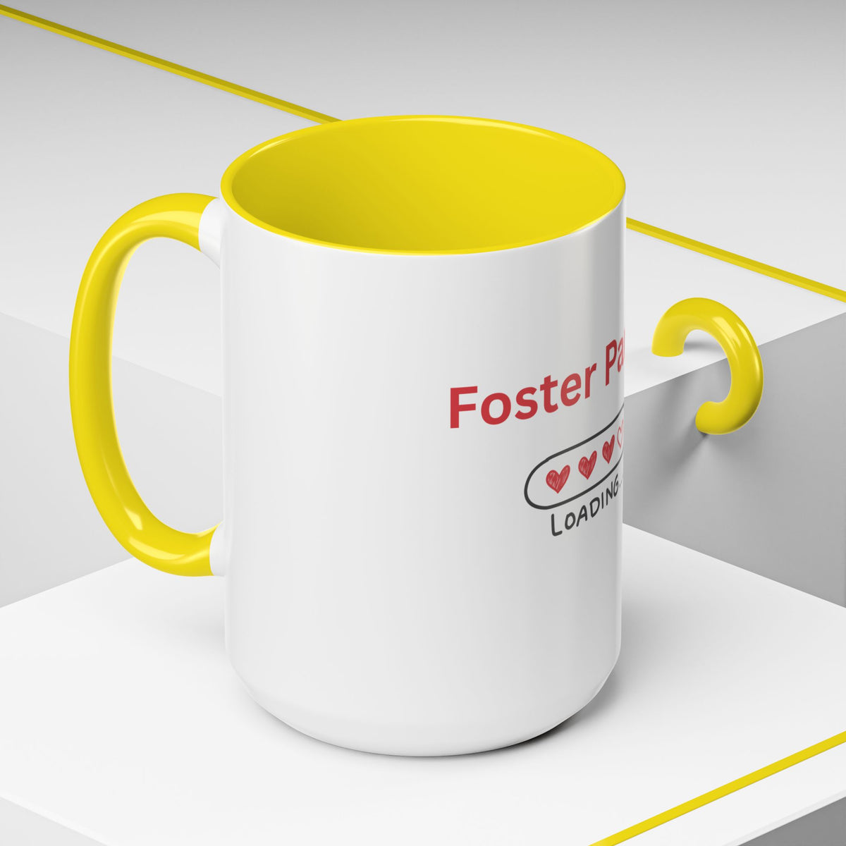 Foster Parent Loading Accent Coffee Mug (11, 15oz)