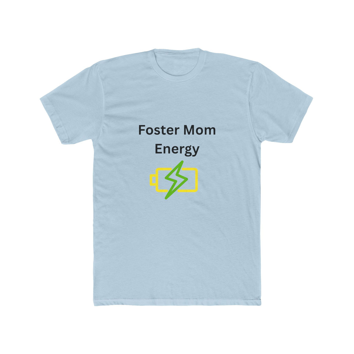 Foster Mom Energy Unisex Cotton Crew Tee