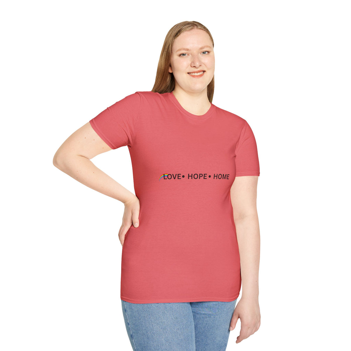 Love-Hope-Home Unisex Softstyle T-Shirt