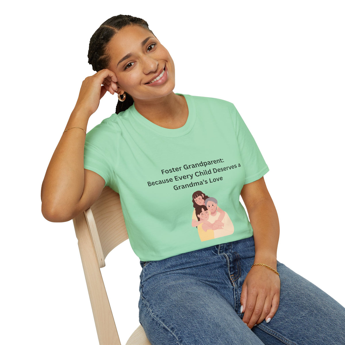 Foster Grandma: Unisex Softstyle T-Shirt
