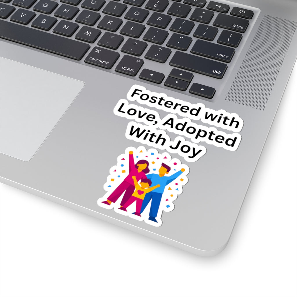 Fostered with Love Kiss-Cut Stickers
