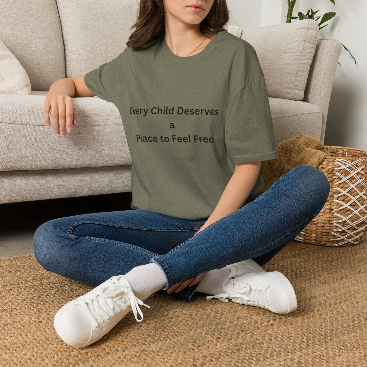 Every Child Deserves a Place to Feel Free Tee