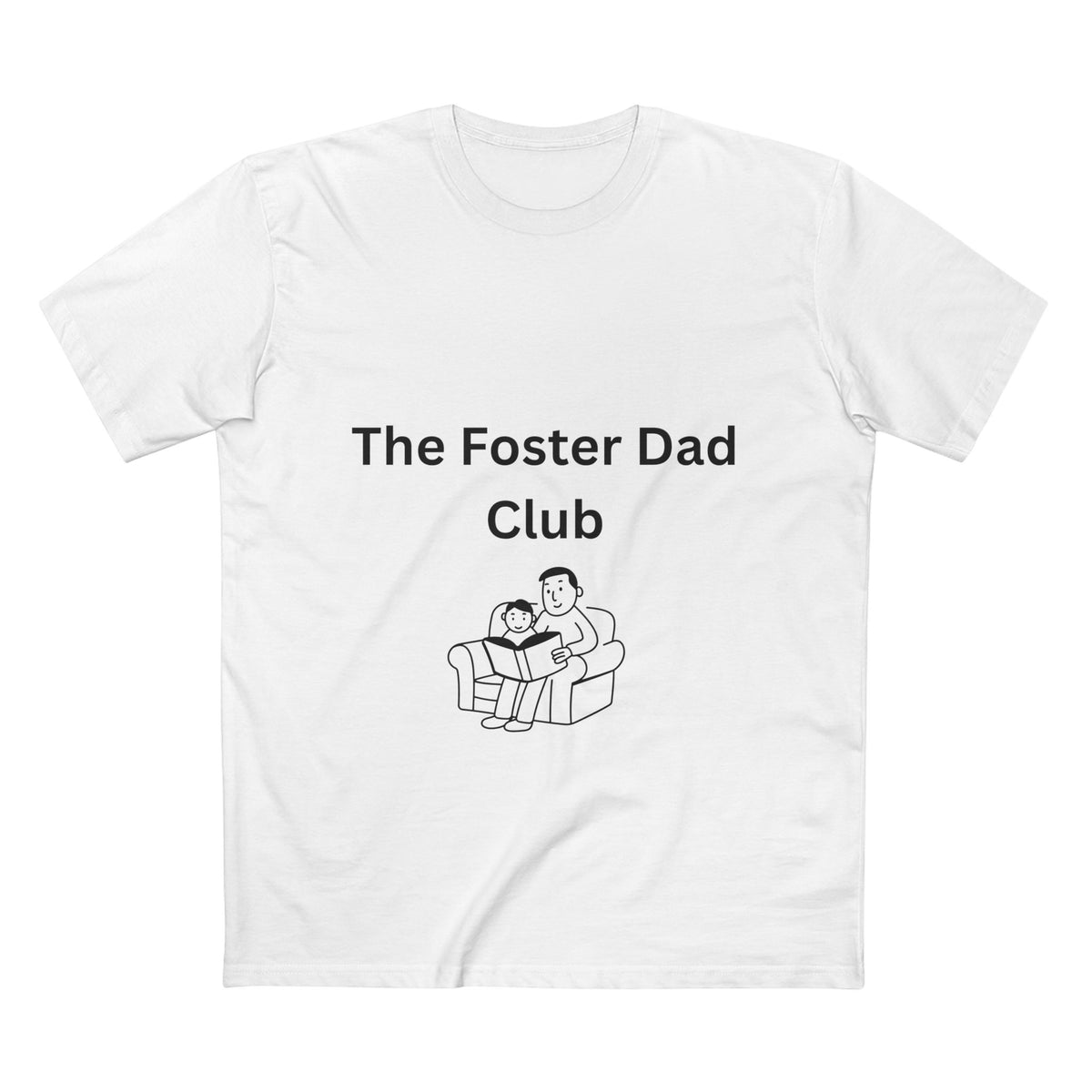 Foster Dad Club T-Shirt – Foster Dad Gift, Foster Care Awareness Tee
