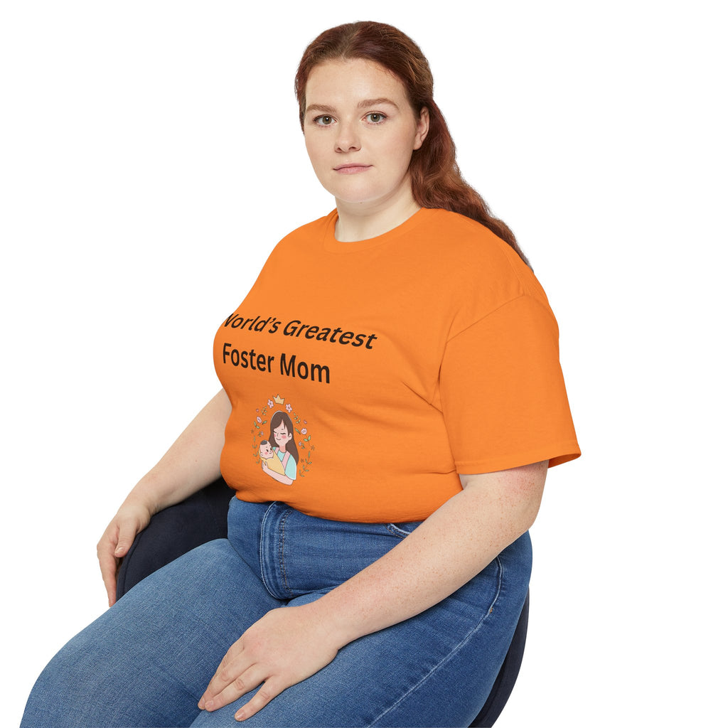 Worlds Greatest Foster Mom Unisex Ultra Cotton Tee