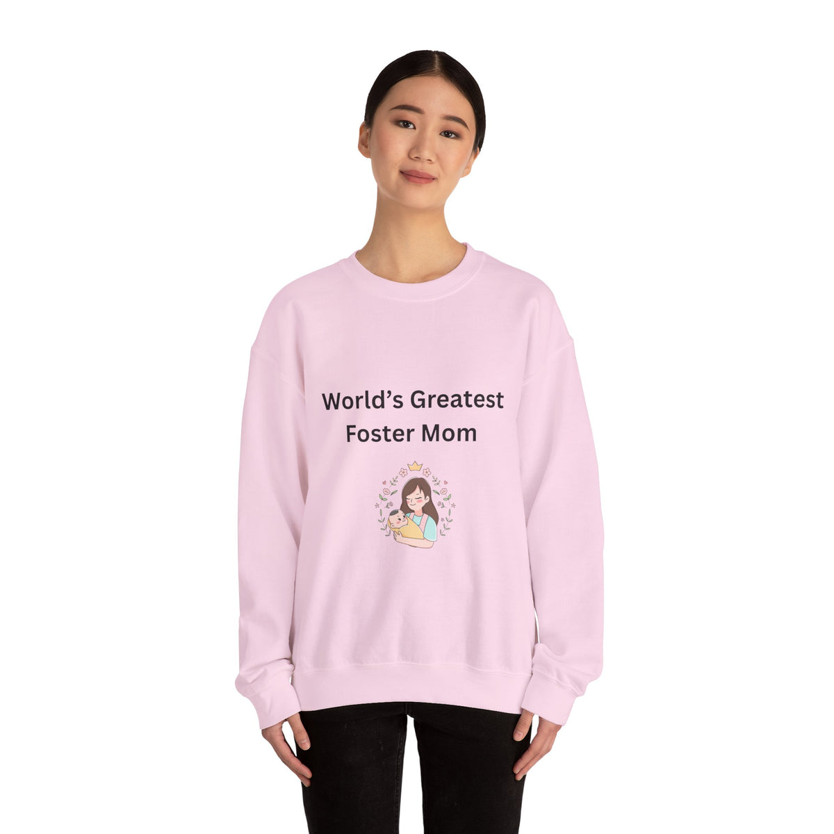 Greatest Foster Mom Sweatshirt