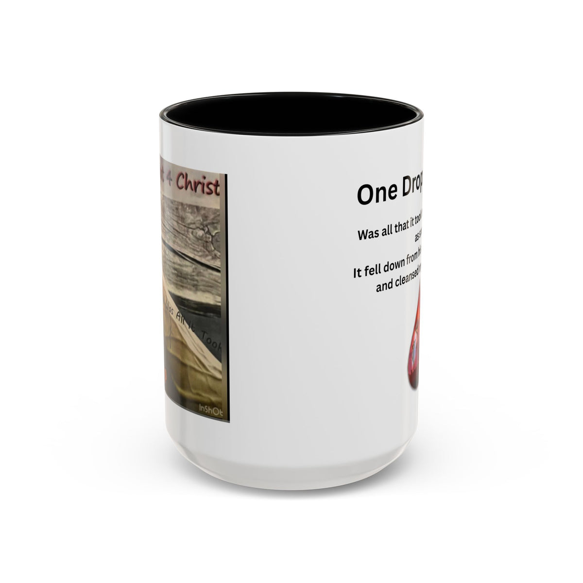 One Drop Accent Coffee Mug (11, 15oz)