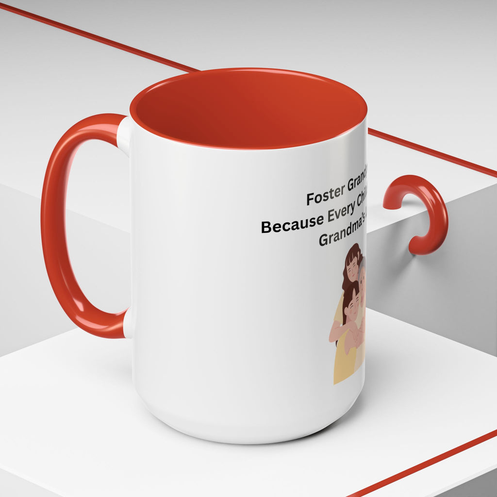 Grandma Coffee Mug – Foster Grandparent Gift, Foster Care Family Mug (11oz, 15oz)