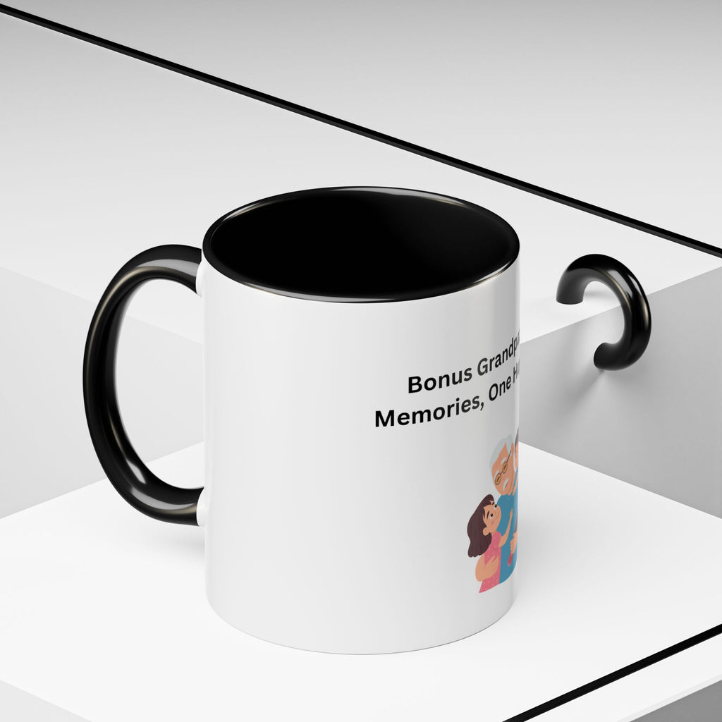 Bonus Grandpa Coffee Mug – Foster Grandparent Gift, Foster Care Family Mug (11oz, 15oz)