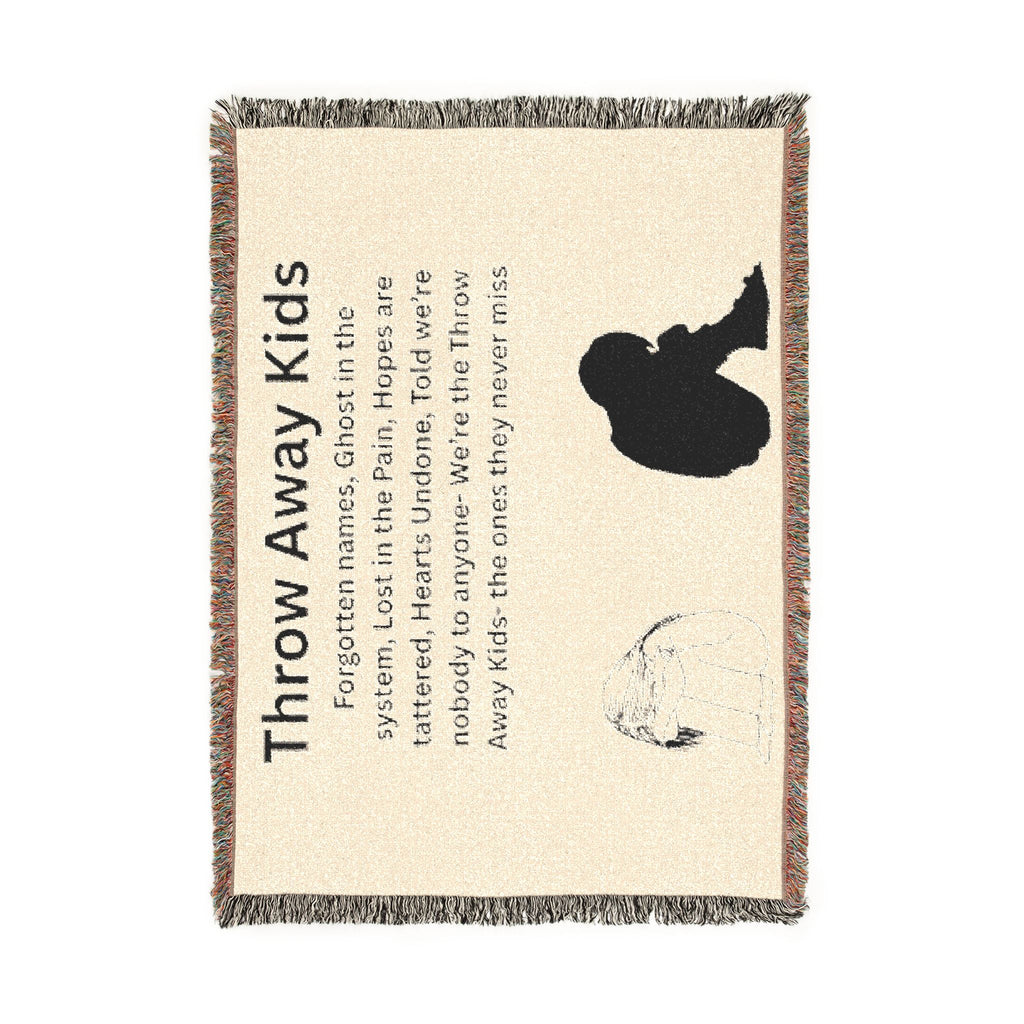 Throw away Kids Woven Blanket