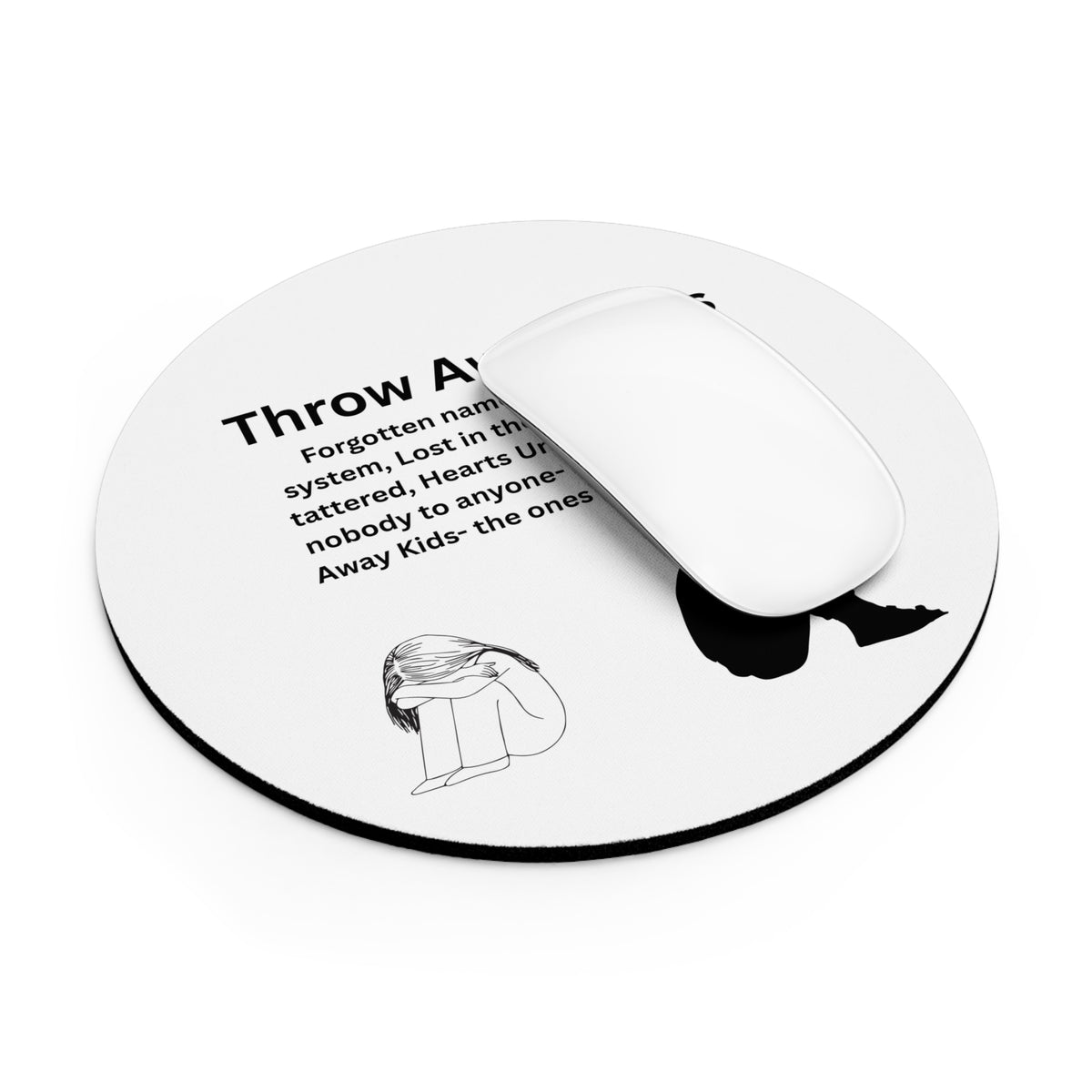 Throw away Kids Mouse Pad