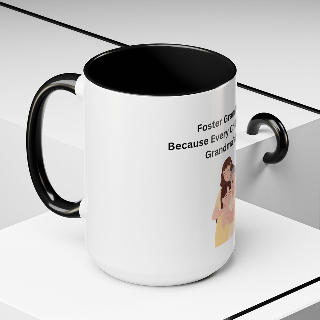 Grandma Coffee Mug – Foster Grandparent Gift, Foster Care Family Mug (11oz, 15oz)