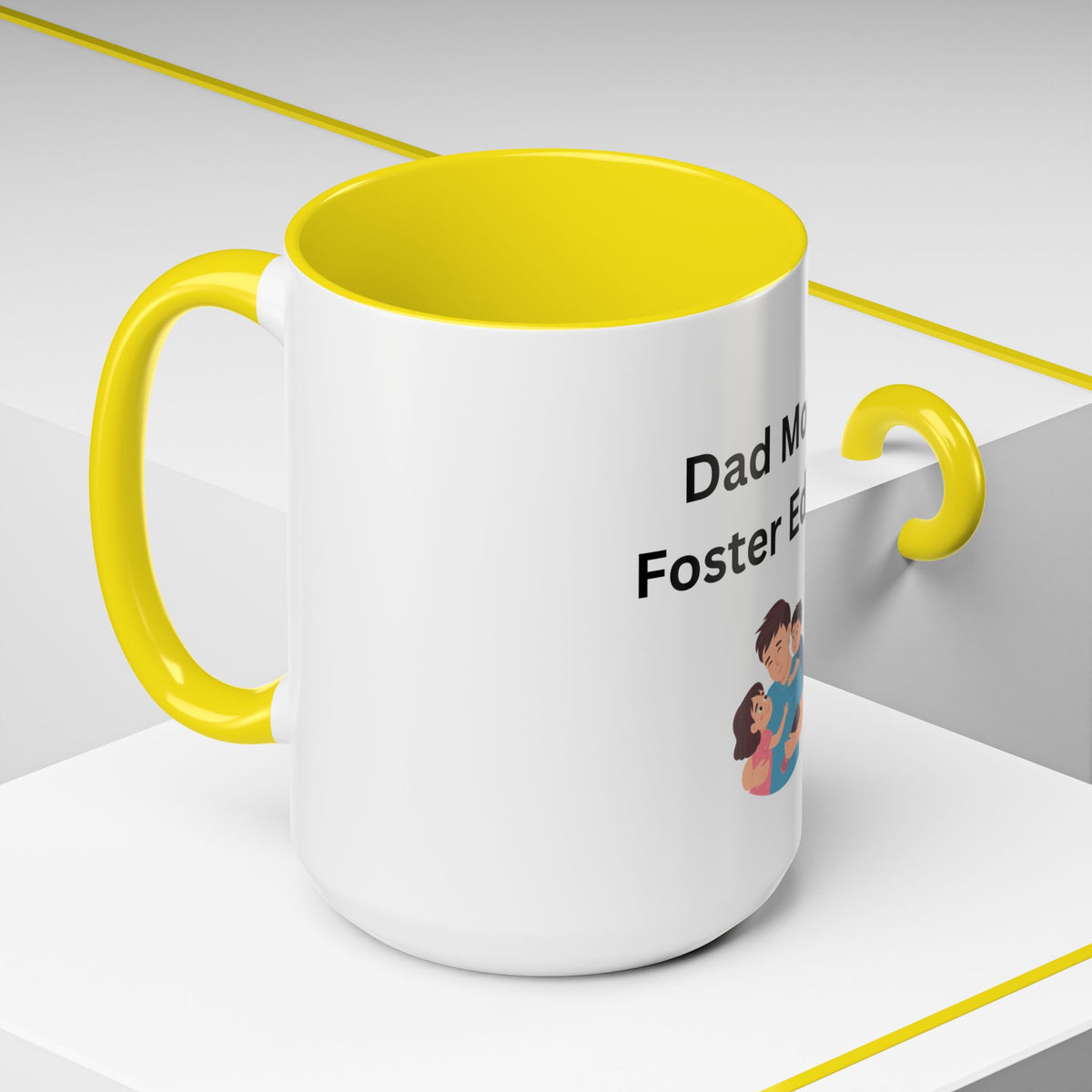 Dad Mode Accent Coffee Mug (11, 15oz)