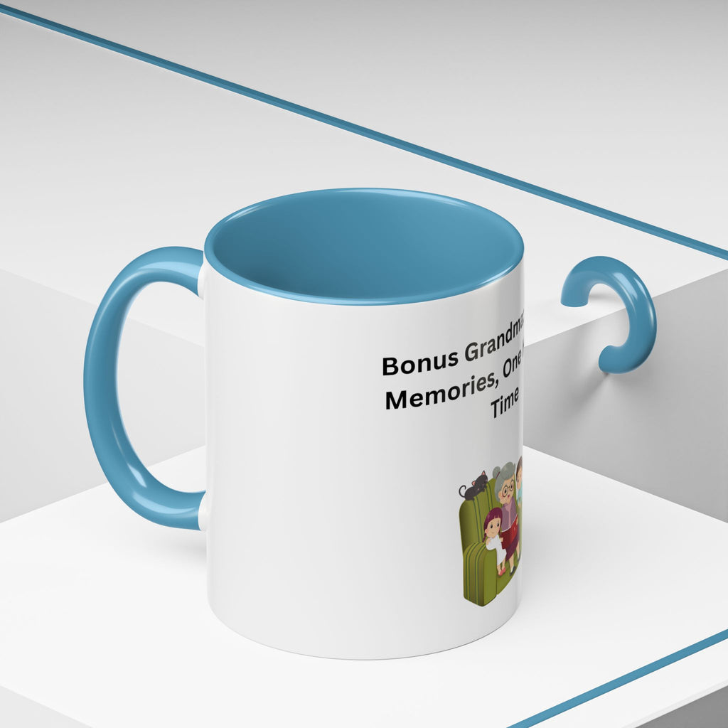 Bonus Grandma Coffee Mug – Foster Grandparent Gift, Foster Care Family Mug (11oz, 15oz)