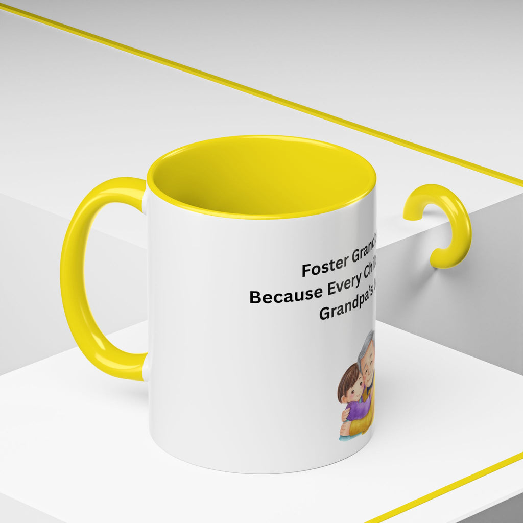 Grandpa Coffee Mug – Foster Grandparent Gift, Foster Care Family Mug (11oz, 15oz)