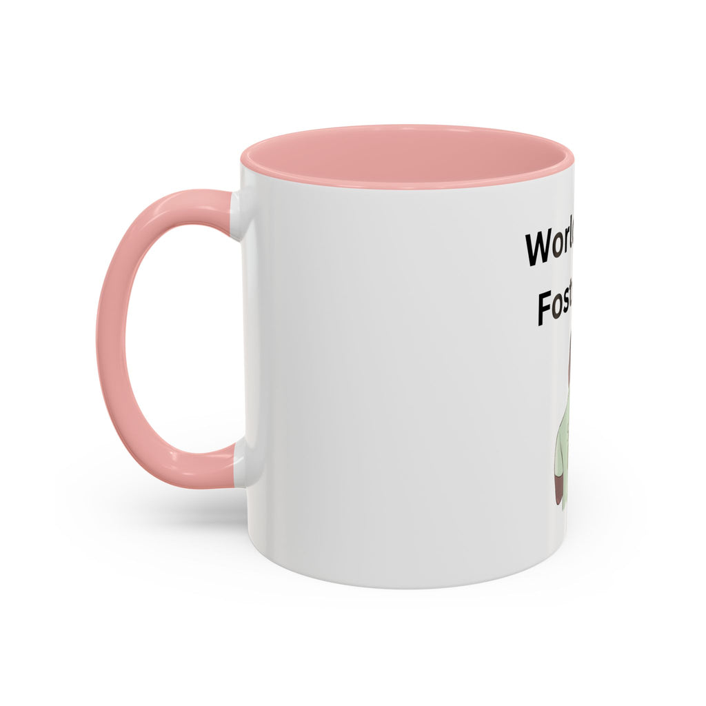 Worlds Best Dad Accent Coffee Mug (11, 15oz)