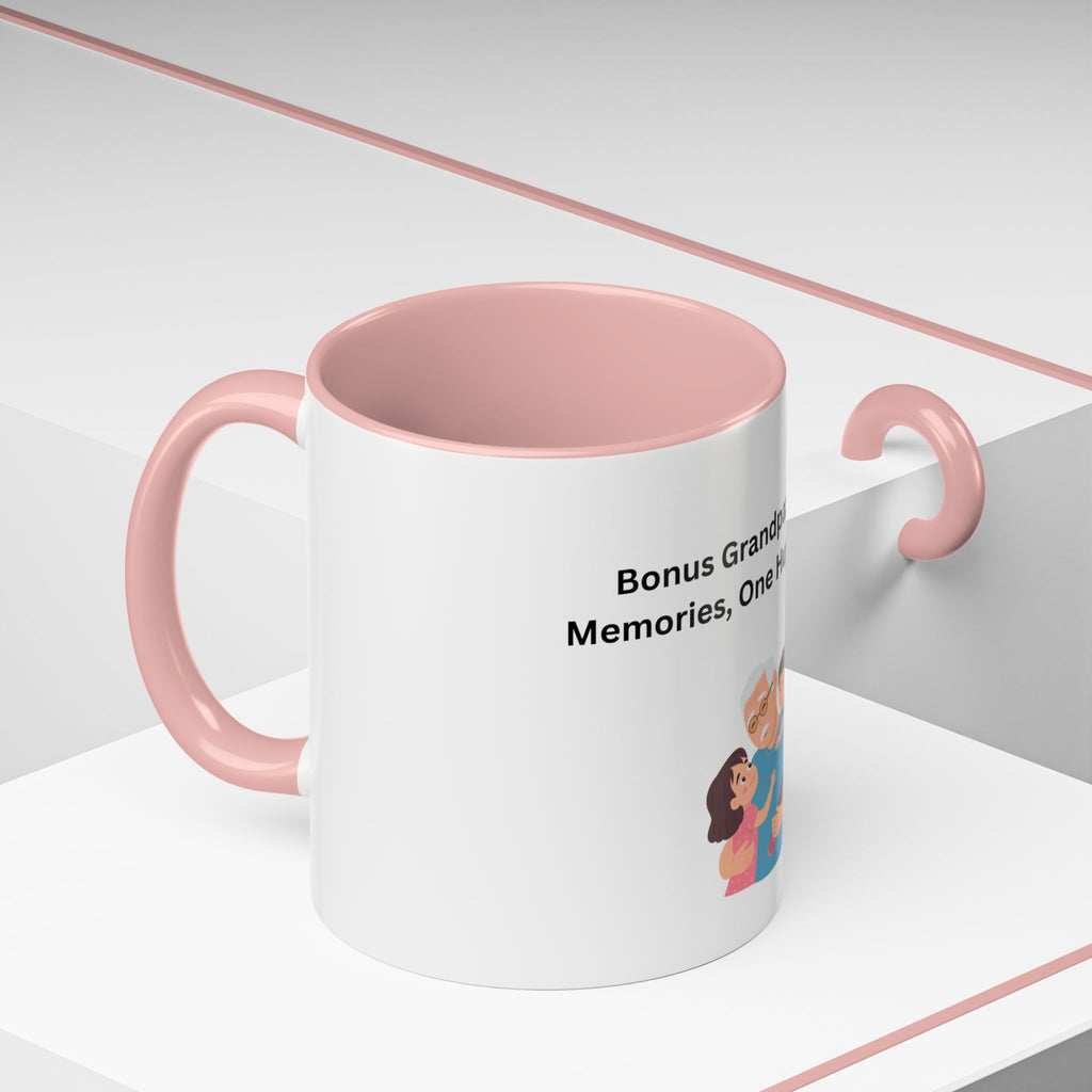 Bonus Grandpa Coffee Mug – Foster Grandparent Gift, Foster Care Family Mug (11oz, 15oz)