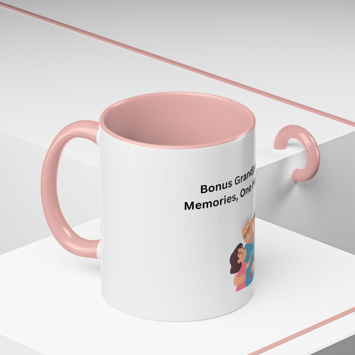 Bonus Grandpa Coffee Mug – Foster Grandparent Gift, Foster Care Family Mug (11oz, 15oz)