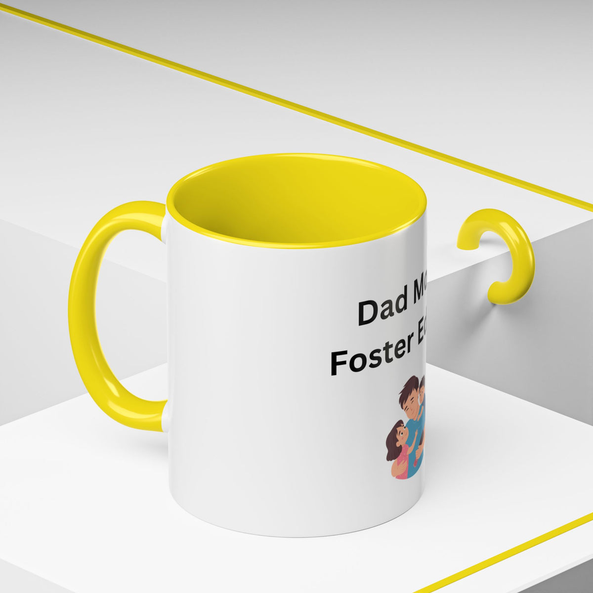 Dad Mode Accent Coffee Mug (11, 15oz)