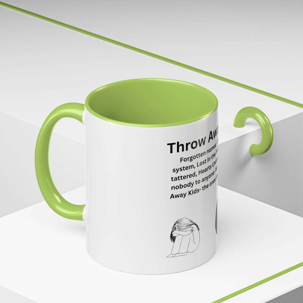 Throw away Kids Coffee Mug (11, 15oz)