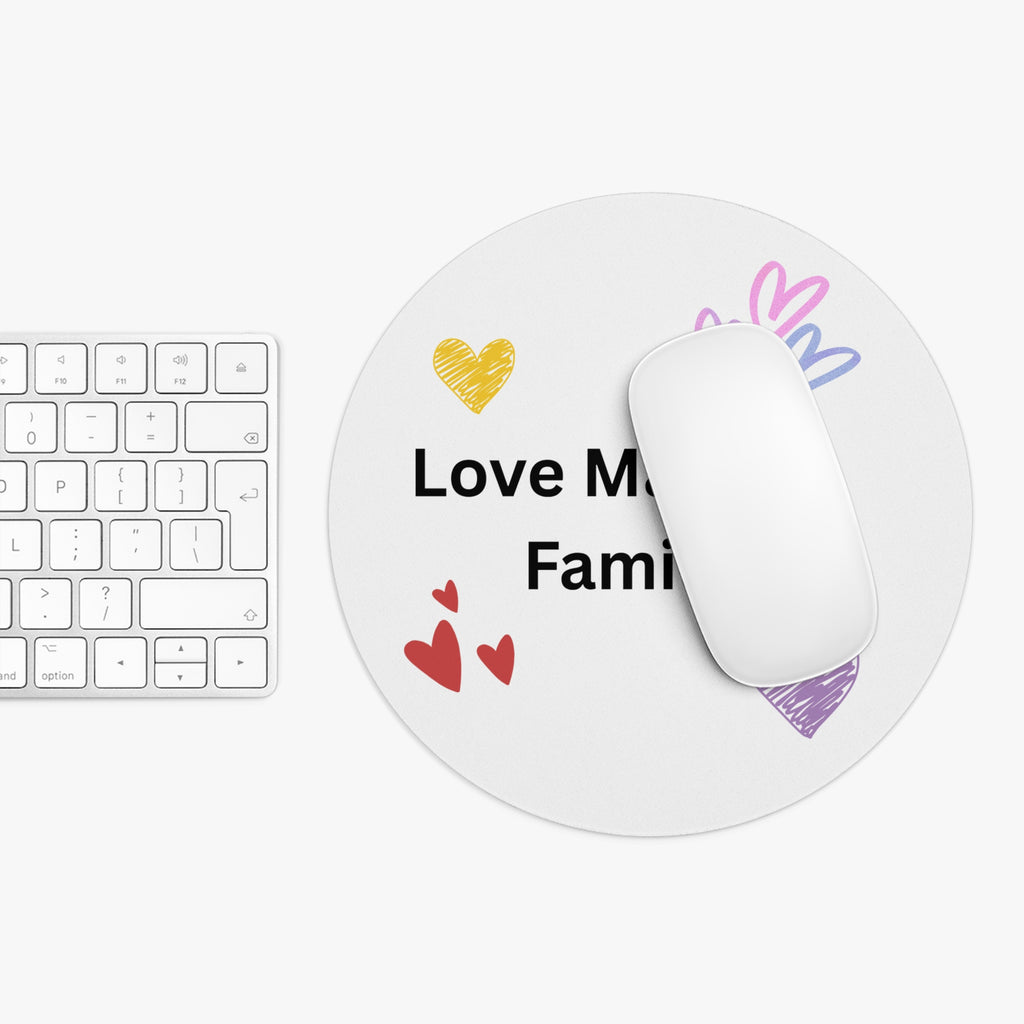 Love Makes A Family Mouse Pad